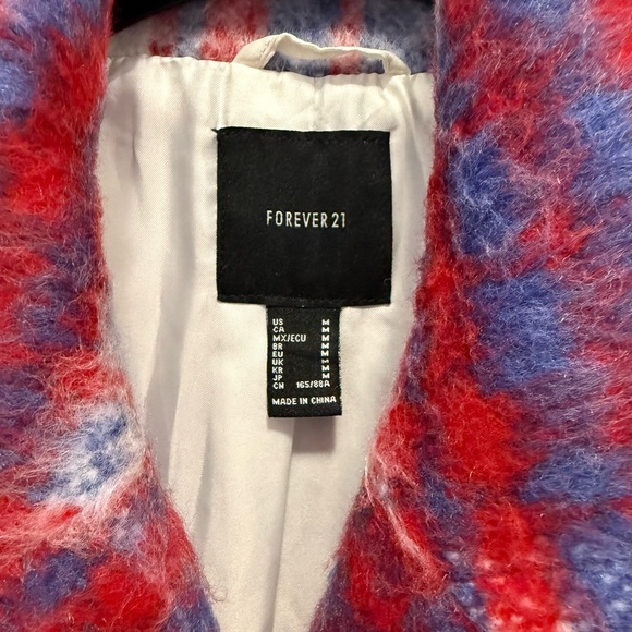 Plaid Double-Breasted Coat - Picture 4 of 7